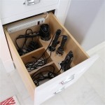 Bathroom Vanity With Hair Dryer Storage