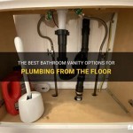 Best Bathroom Vanity For Floor Plumbing