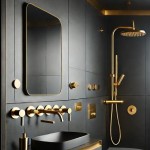 Black And Gold Bathroom Ideas
