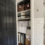 Built In Linen Closet Bathroom