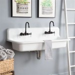 Farmhouse Wall Mount Bathroom Sink