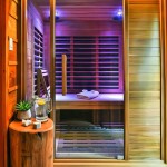 Infrared Sauna In Master Bathroom