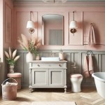 Pink And Gray Bathroom Sets