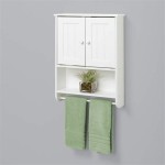 Small Bathroom Wall Cabinet With Towel Bar